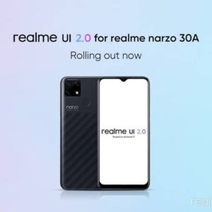 ریلمی Narzo 30A آپدیت پایدار اندروید 11 را دریافت کرد