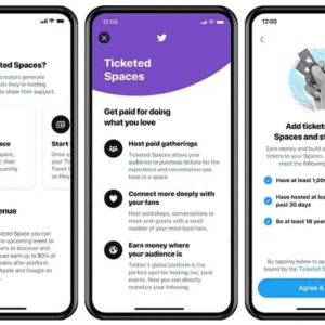 توییتر قابلیت Ticketed Spaces را راه اندازی کرد