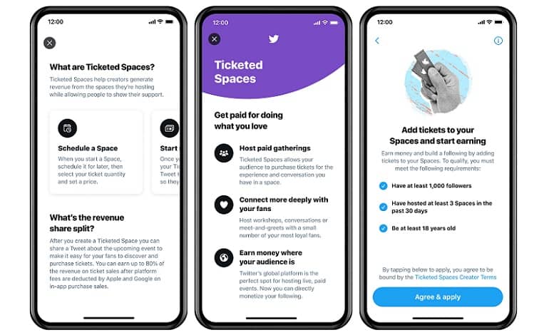 توییتر قابلیت Ticketed Spaces را راه اندازی کرد