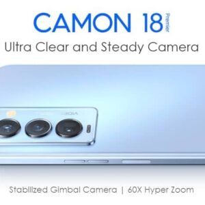 تکنو Camon 18 Premier با نمایشگر 120 هرتز و تراشه هلیو G96