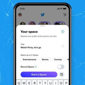 امکان ضبط و اشتراک گذاری Spaces به میزبان ها در توییتر