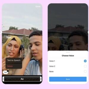 اینستاگرام ویژگی تبدیل متن به گفتار و افکت های صوتی را به Reels افزود