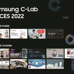 نمایش پروژه های نوآورانه C-Lab سامسونگ در CES 2022