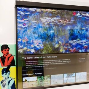 رونمایی ال جی از نمایشگرهای شفاف OLED