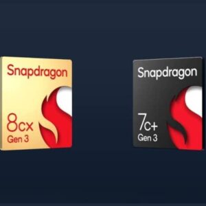 کوالکام از تراشه اسنپدراگون 8cx نسل 3 و 7c پلاس نسل 3 رونمایی کرد