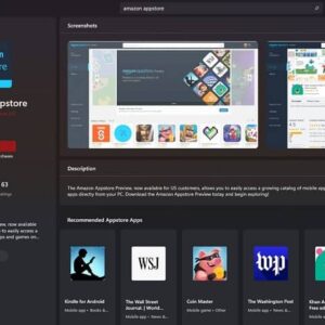 نحوه نصب اپ استور آمازون در ویندوز 11