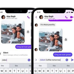 معرفی میانبرهای جدید مسنجر با امکان ارسال پاسخ های بی صدا