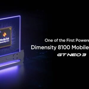 ریلمی GT Neo3 اولین گوشی مجهز دایمنسیتی 8100 خواهد بود