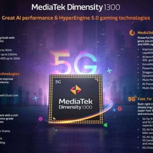 مدیاتک از تراشه دایمنسیتی 1300 رونمایی کرد