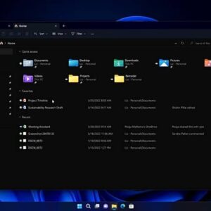نسخه جدید فایل اکسپلورر ویندوز 11 با قابلیت تب ها و موارد دیگر