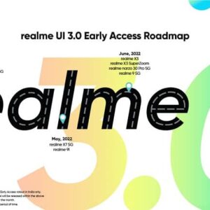 انتشار نقشه راه آپدیت Realme UI 3.0 برای سه ماهه دوم 2022