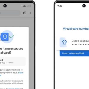 آخرین ارتقا امنیتی گوگل شامل کارت های اعتباری مجازی است