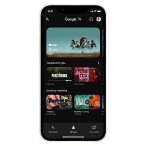 نسخه iOS اپلیکیشن Google TV در دسترس قرار گرفت