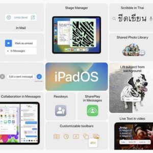 معرفی اپل iPadOS 16 با لاک اسکرین جدید،مولتی تسکینگ پیشرفته و موارد دیگر