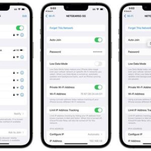 امکان مشاهده رمز عبور شبکه وای فای در iOS 16 فراهم شد