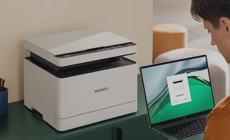 معرفی پرینتر رنگی هواوی PixLab V1 با پشتیبانی از HarmonyOS 3.0
