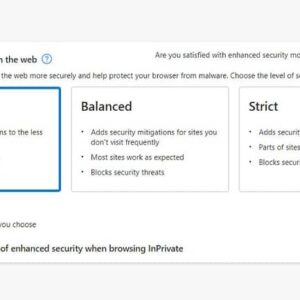 حالت Enhanced Security مایکروسافت اج در دسترس همگان قرار گرفت