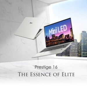 معرفی لپ تاپ جدید MSI Prestige 16 با تراشه Alder Lake-P اینتل