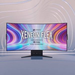 کورسیر اولین مانیتور گیمینگ منعطف OLED جهان را معرفی کرد