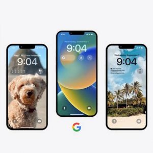گوگل آیکون های صفحه قفل قابل تنظیم را برای iOS 16 به اشتراک می گذارد