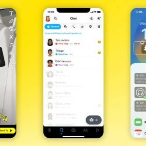 اسنپ چت مجموعه جدیدی از ویجت ها و ویژگی ها را برای iOS 16 ارائه کرد