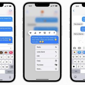 نحوه ویرایش یا عدم ارسال iMessage در iOS 16