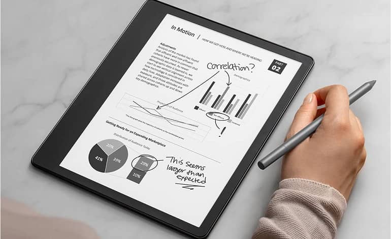 آمازون Kindle Scribe را با ورودی قلم معرفی کرد