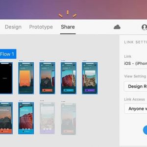 نحوه اشتراک گذاری طرح ها و پروتوتایپ های Adobe XD