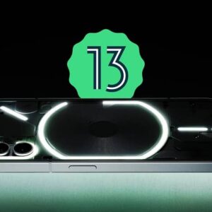 ناتینگ فون 1 آپدیت اندروید 13 را دریافت کرد