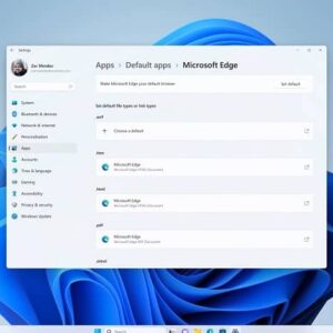 مایکروسافت تنظیم اپلیکیشن های پیش فرض را در ویندوز 11 آسان تر می کند