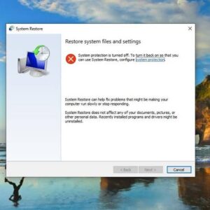 5 راهکار برای رفع مشکل کار نکردن System Restore در ویندوز