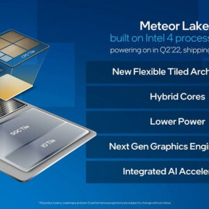 اینتل به تولید انبوه پردازنده Meteor Lake Core سرعت می بخشد