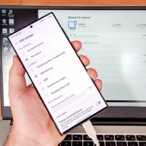 نحوه اتصال اینترنت موبایل به رایانه از طریق تترینگ