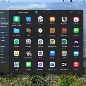 نحوه سفارشی سازی نوار ابزار Finder در مک