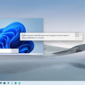 نحوه تنظیم قابلیت لایو کپشن در ویندوز 11