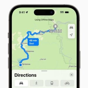 اپل بالاخره پس از یک دهه، ناوبری آفلاین را به آیفون آورد