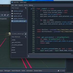 موتور بازی Godot 4.1 Beta 1 با توسعه مولتی مانیتور بهبود یافته منتشر شد
