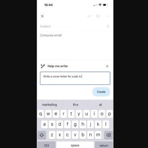 ابزار Help Me Write جیمیل اکنون برای اندروید و iOS در دسترس است