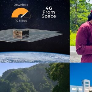آزمایش موفقیت آمیز ارسال داده 4G از ماهواره به یک گوشی معمولی