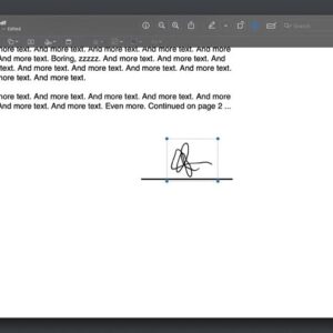 نحوه افزودن امضا به PDF با استفاده از Preview در مک