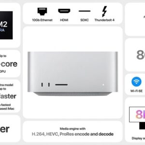 اپل مک استودیو را با M2 مکس و M2 اولترا تازه کرد