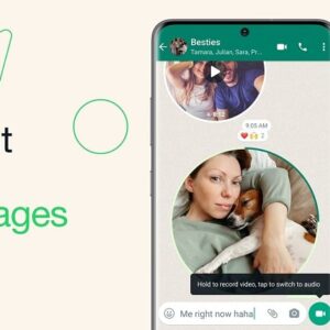 واتس اپ قابلیت ویدیو مسیج را به اپلیکیشن خود افزود