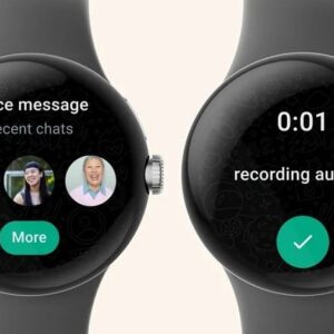 واتس اپ برای ساعت های هوشمند Wear OS منتشر شد