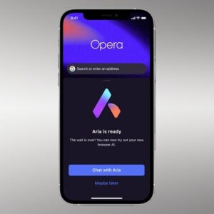 دستیار هوش مصنوعی اکنون در نسخه iOS اپرا در دسترس است
