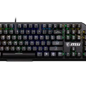 عرضه کیبورد مکانیکی MSI VIGOR GK41 با سوئیچ های Kailh Red