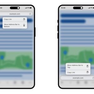 گزینه انتقال نوار آدرس به پایین در نسخه iOS گوگل کروم فراهم شد