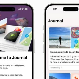 نحوه استفاده از اپلیکیشن اپل ژورنال در آپدیت iOS 17.2