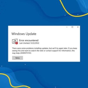 نحوه رفع خطای 0x80070103 در ویندوز