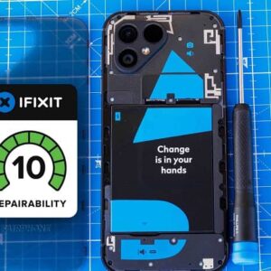 فیرفون 5 امتیاز تعمیر پذیری 10/10 را از iFixit دریافت کرد