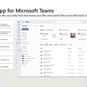 مایکروسافت برنامه Files را با OneDrive در نسخه جدید Teams جایگزین کرد